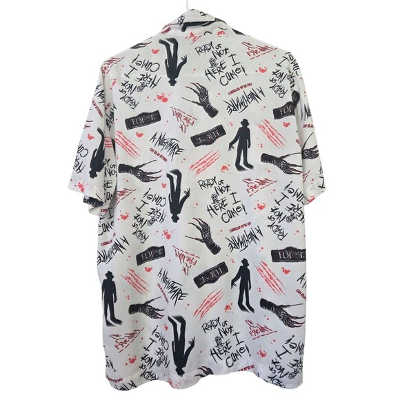 Freddie Krueger Halloween Horror Movie Nightmare On Elm Street Shirt Size Small - Picture 7 of 7